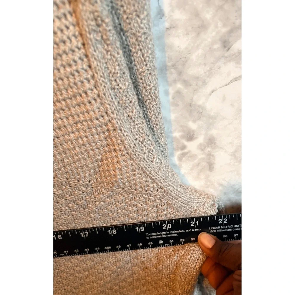 Banana Republic‎ Men Beige Textured Knit Mock Neck Button Pullover Sweater L NWT - Picture 4 of 6